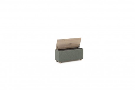 Bedinside rectangular pouf 37x92 cm