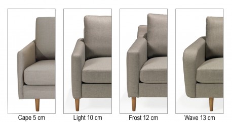 Scand. Touch 3-seater+corner+2-seter
